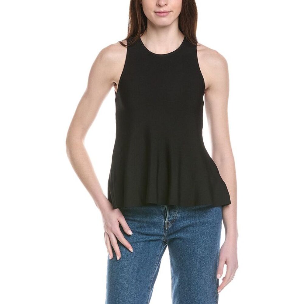Line & Dot Womens  Amina Top, Black